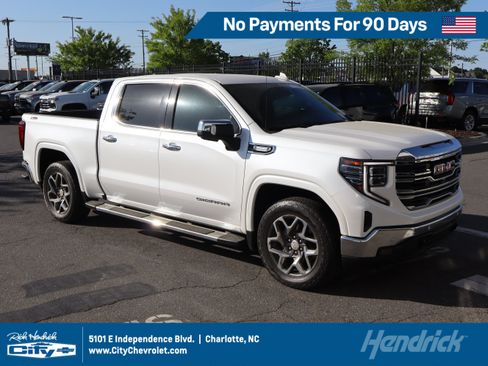 Used 2024 GMC Sierra 1500 SLT w/ SLT Premium Plus Package AWD/4WD image 1
