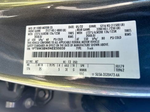 Certified 2022 Ford F350 XLT w/ Black Appearance Package AWD/4WD image 32