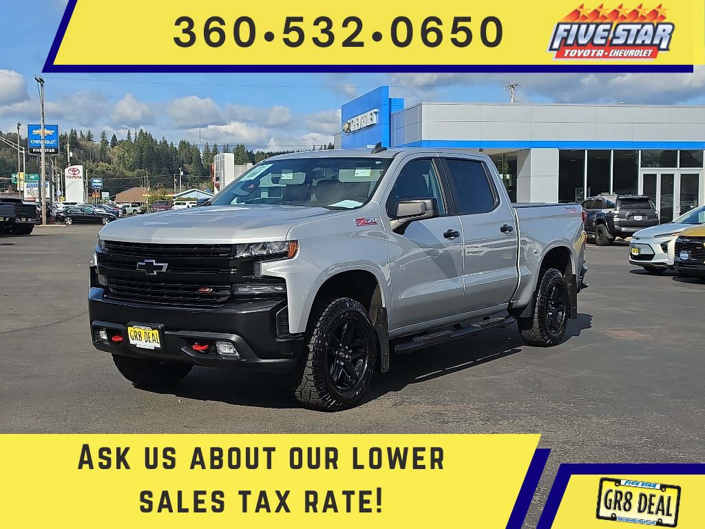 Certified 2020 Chevrolet Silverado 1500 LT Trail Boss AWD/4WD image 1