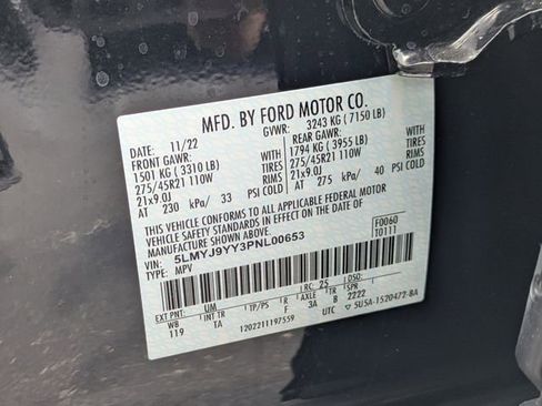 Used 2023 Lincoln Aviator Black Label Grand Touring w/ Class IV Trailer Tow Package AWD/4WD image 40