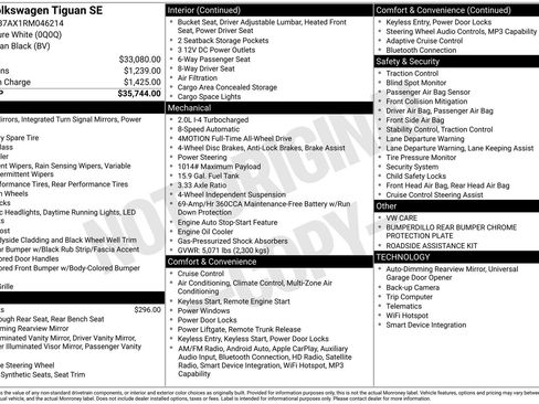 Certified 2024 Volkswagen Tiguan SE AWD/4WD image 10