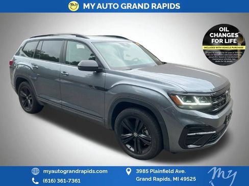 Used 2023 Volkswagen Atlas SEL R-Line AWD/4WD image 1