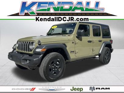 Certified 2025 Jeep Wrangler Unlimited Sport