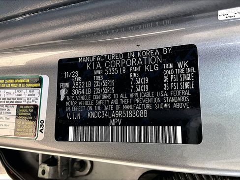 Used 2024 Kia EV6 Wind RWD image 40