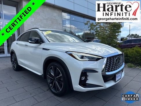 Certified 2022 INFINITI QX55 Luxe w/ Cargo Package image 1
