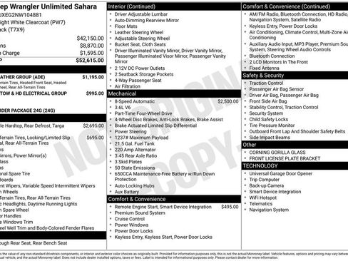 Used 2022 Jeep Wrangler Unlimited Sahara w/ Cold Weather Group image 9