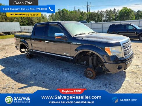 Used 2012 Ford F150 Platinum AWD/4WD image 5