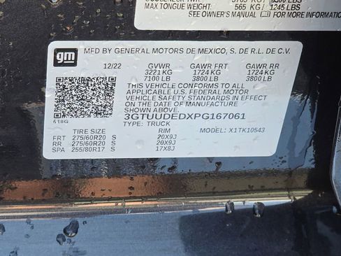 Certified 2023 GMC Sierra 1500 SLT w/ SLT Convenience Package image 53