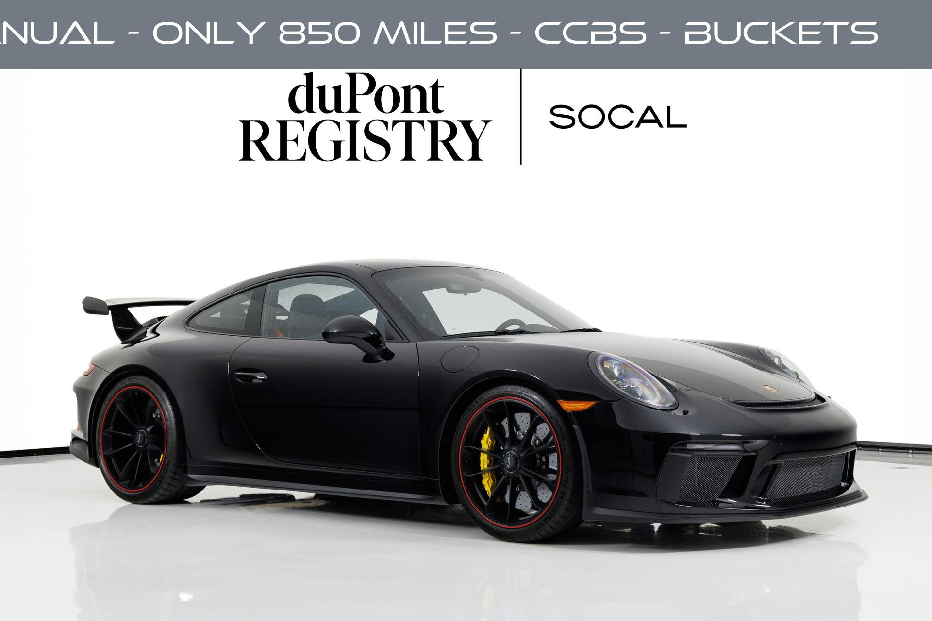 Used 2018 Porsche 911 GT3 RWD image 1