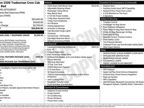 New 2026 RAM 2500 Tradesman AWD/4WD image 35