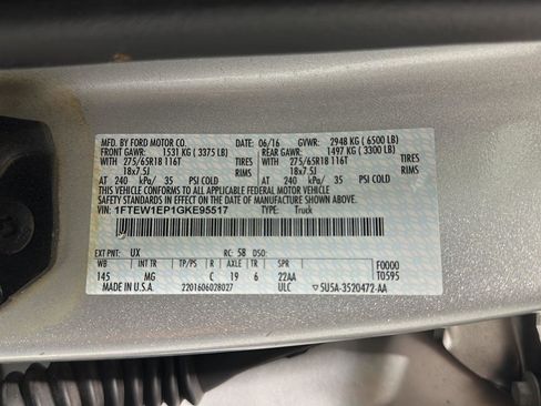 Used 2016 Ford F150 XLT w/ Equipment Group 302A Luxury image 29