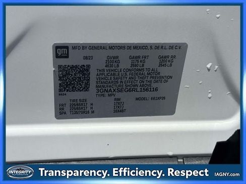 Used 2024 Chevrolet Equinox LS w/ Driver Confidence II Package AWD/4WD image 17