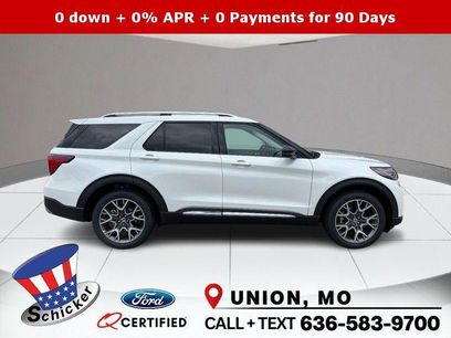 New 2025 Ford Explorer Platinum w/ Ultimate Package