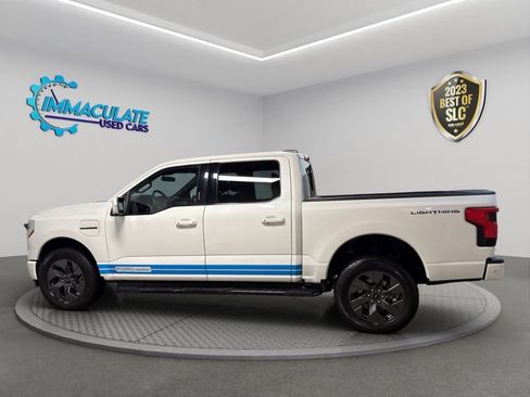 Used 2022 Ford F150 Lightning Lariat w/ Tow Technology Package image 2