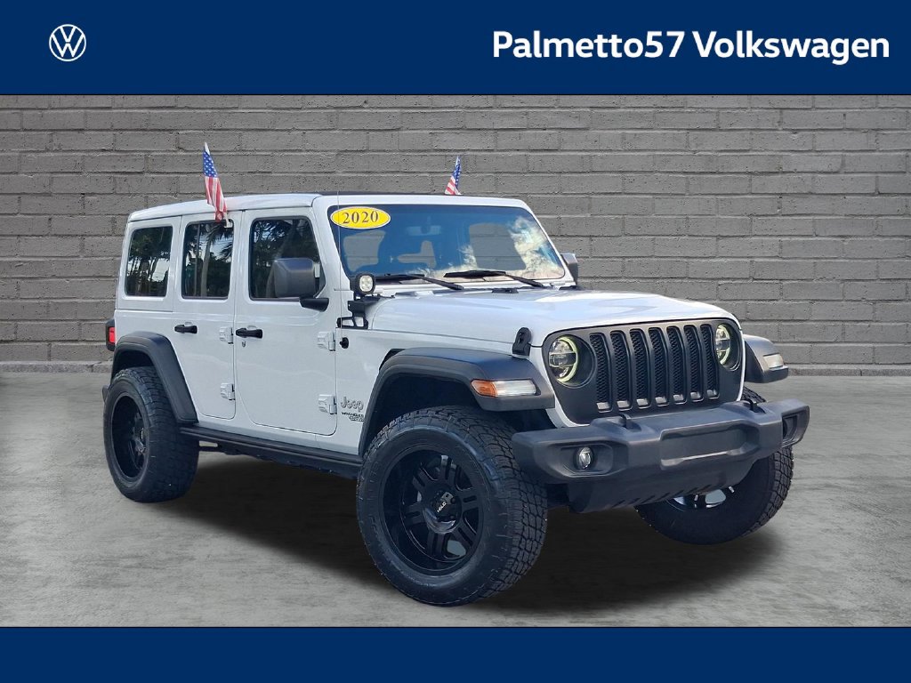 Used 2020 Jeep Wrangler Unlimited Sport S w/ Sun And Sound Package AWD/4WD 360° Tour
