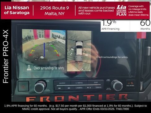 New 2026 Nissan Frontier PRO-4X w/ Pro-4x Convenience Package image 23