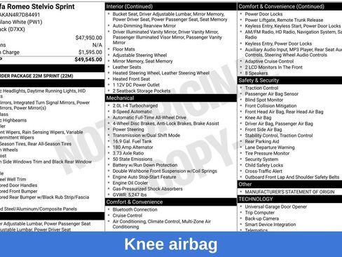 Used 2024 Alfa Romeo Stelvio Sprint image 47