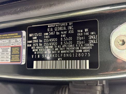 Used 2022 Kia Sorento SX Prestige w/ Rust Color Package AWD/4WD image 34