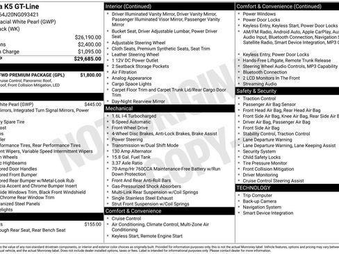 Used 2022 Kia K5 GT-Line w/ GT-Line FWD Premium Package image 14