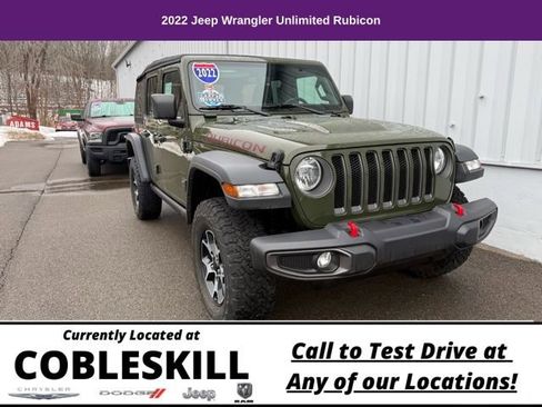 Used 2022 Jeep Wrangler Unlimited Rubicon w/ Cold Weather Group image 2
