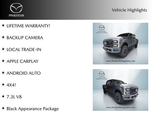 Used 2025 Ford F250 XLT w/ Black Appearance Package AWD/4WD image 2