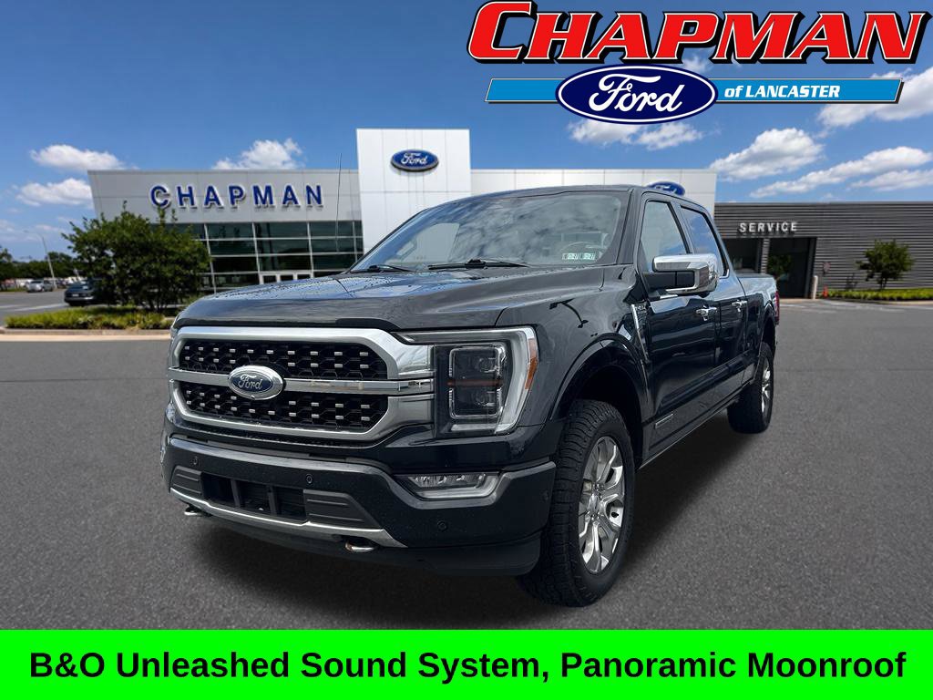Certified 2023 Ford F150 Platinum w/ Equipment Group 701A High AWD/4WD 360° Tour