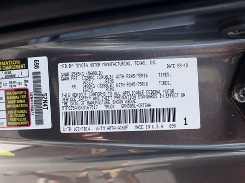 Used 2019 Toyota Tacoma SR w/ SX Package AWD/4WD image 37