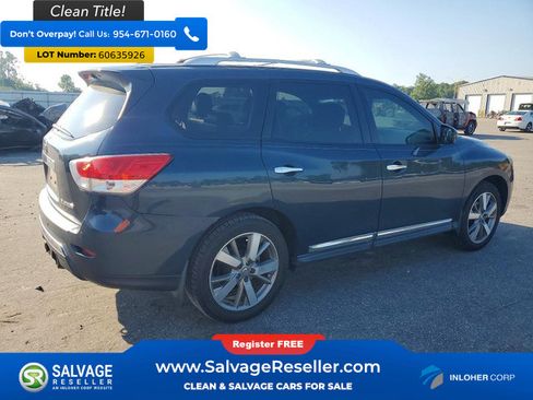 Used 2013 Nissan Pathfinder Platinum w/ Platinum Premium Pkg FWD image 4