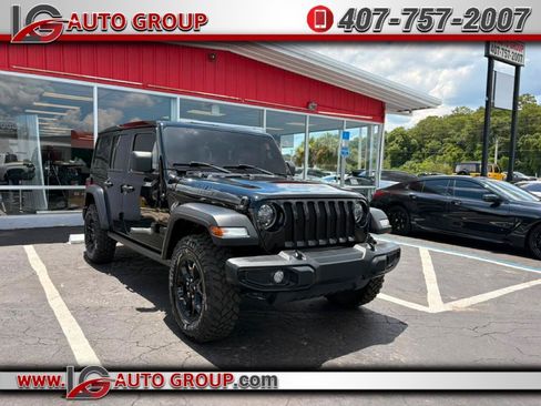 Used 2021 Jeep Wrangler Unlimited Sport AWD/4WD image 1