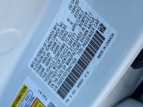 Certified 2025 Honda Civic Si image 30