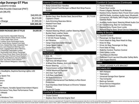 New 2026 Dodge Durango GT image 3