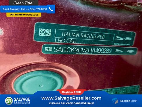 Used 2017 Jaguar F-PACE Prestige image 17