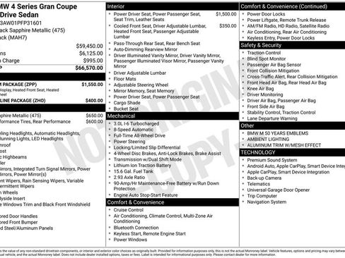 Used 2023 BMW M440i xDrive Gran Coupe w/ Premium Package image 40