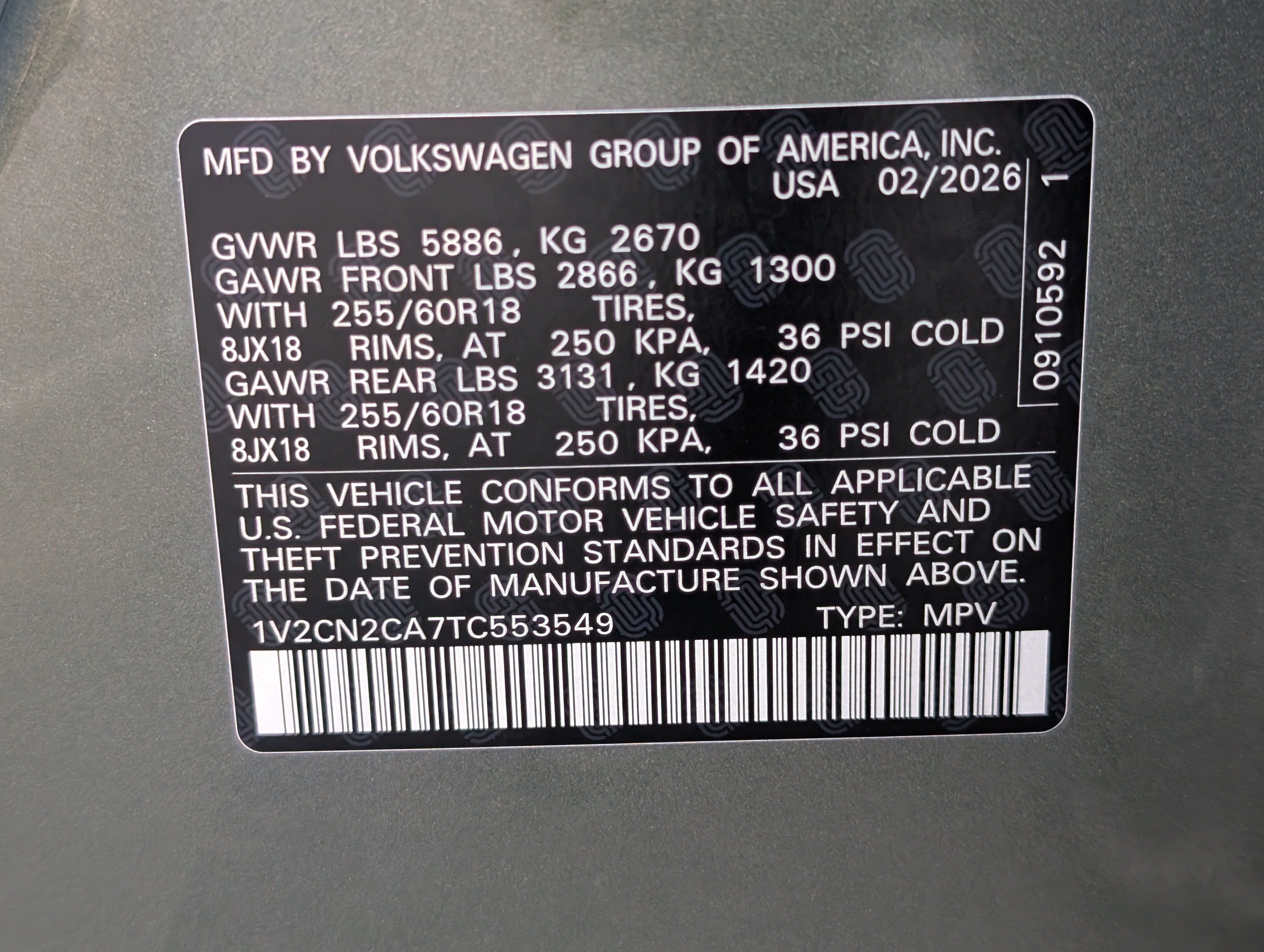 Used 2026 Volkswagen Atlas Peak Edition AWD/4WD image 41
