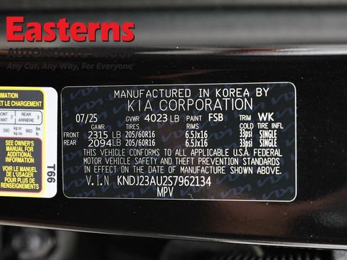 Used 2025 Kia Soul LX w/ LX Technology Package FWD image 34