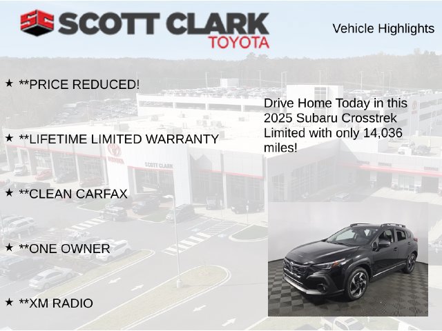 Used 2025 Subaru Crosstrek 2.5i Limited w/ Popular Package #3A AWD/4WD image 12