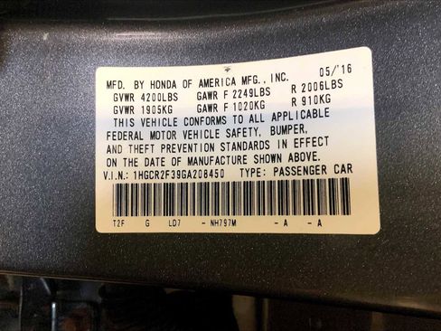 Used 2016 Honda Accord LX image 62