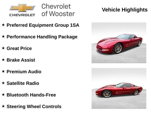 Used 2000 Chevrolet Corvette Coupe w/ Performance Handling Pkg RWD image 2