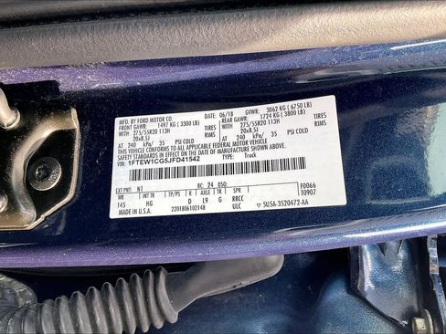 Used 2018 Ford F150 Lariat w/ Equipment Group 502A Luxury image 29