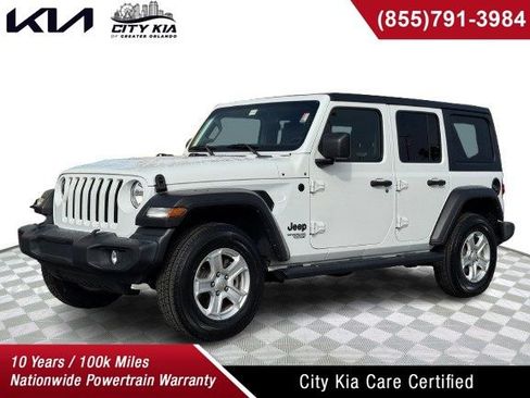 Used 2021 Jeep Wrangler Unlimited Sport S image 1