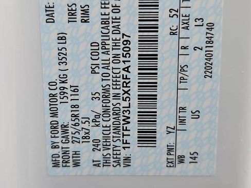 Used 2024 Ford F150 XLT w/ Equipment Group 302A MID image 31