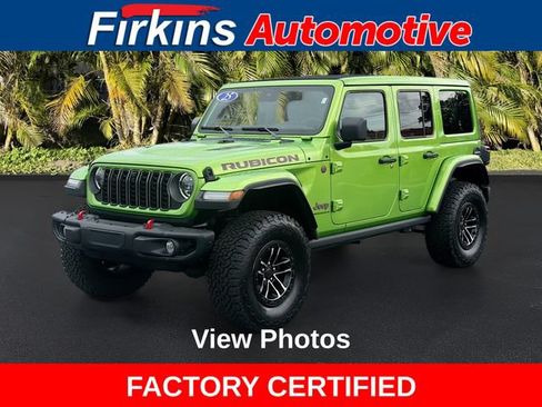 Used 2025 Jeep Wrangler Unlimited Rubicon AWD/4WD image 1