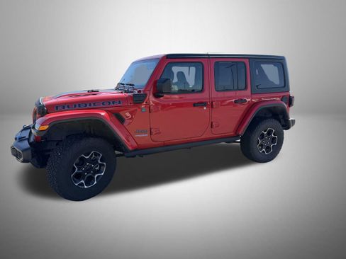 Used 2022 Jeep Wrangler Unlimited Rubicon 4xe w/ Cold Weather Group AWD/4WD image 1