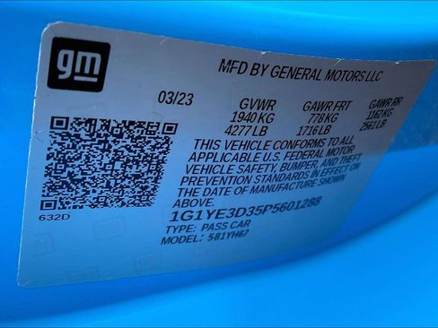 Used 2023 Chevrolet Corvette Z06 w/ Stealth Interior Trim Package image 21