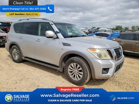 Used 2017 Nissan Armada SV w/ Driver Package RWD image 5