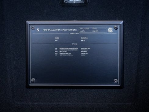 Certified 2025 Ferrari 296 GTS RWD image 22
