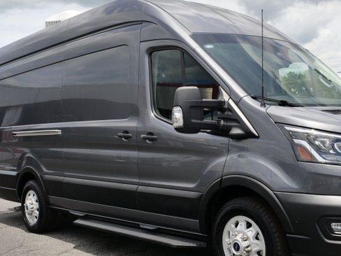 Used 2023 Ford Transit 350 148 High Roof Extended w/ Interior Upgrade Package RWD image 59