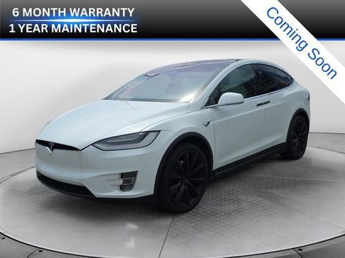 Used 2020 Tesla Model X Long Range AWD/4WD image 1