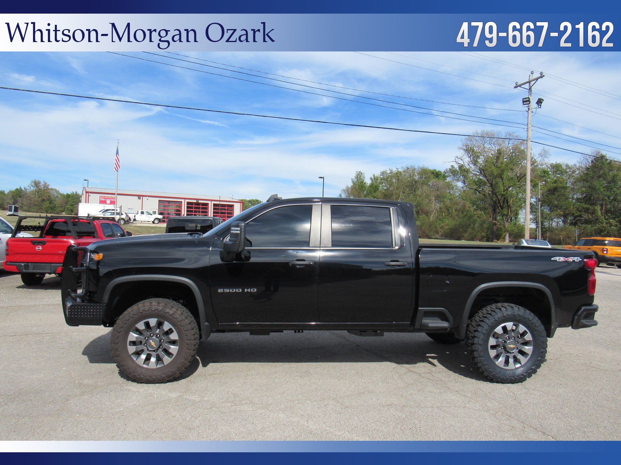 Used 2022 Chevrolet Silverado 2500 Custom w/ Custom Value Package AWD/4WD image 8