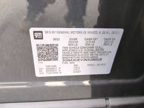 Certified 2022 Chevrolet Equinox LT image 33